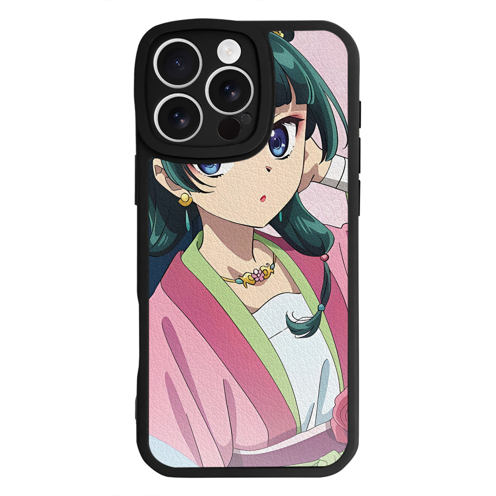 薬屋のひとりごと The Apothecary Diaries 【iPhone 16シリーズ対応】シリコンスマホケース（レザー調） 材質：シリコン